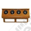 Kit complet 4 jauges et plastique tableau de bord, couleur: Spice pour Jeep Wrangler YJ 