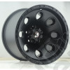 Jante Aluminium Black Ballistic OffRoad 044 "Bullet" 10x15 / 5x114.3 / ET: -40 - Pour véhicules Jeep : Wrangler YJ, Wrangler TJ, Cherokee XJ, Grand Cherokee ZJ / ZG, Cherokee Liberty KJ