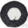 Housse de roue de secours de 31" à 32" couleur NOIR "4x4 it's a way of life"