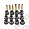 Kit de silentblocs en polyuréthane pour lames avant - Jeep Wrangler YJ - KJ02007BK
