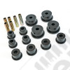 Kit de silentblocs (en polyuréthane) de ressort à lames complet d'origine - Jeep Cherokee XJ - KJ02008BK 