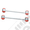 Kit de 2 biellettes de barre stabilisatrice avant (pour réhausse de 4" à 5") - Jeep Grand Cherokee WJ / WG