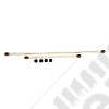 Kit tringlerie d'essuie glace complet Jeep Wrangler TJ