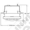 Feu antibrouillard à LED pour Jeep Wrangler JK - JW4046145J2BLSET