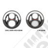 Phare LED 7'' avec homologation JW Speaker pour Jeep Wrangler JL / 0554543
