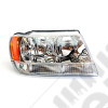 Phare avant droit pour Jeep Grand Cherokee WJ, WG sans le systeme de réglage de phare électrique. 
