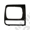Enjoliveur de phare droit noir, Jeep Cherokee XJ