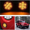Kit de 2 feux clignotants à LED dans la calandre pour Jeep Wrangler JK 