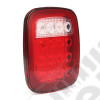 Kit de 2 feux LED arrière gauche et droit PLAT (version US) pour Jeep CJ, Wrangler YJ, TJ