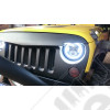 Calandre agressive avec grille (à peindre) - Jeep Wrangler JK - 1514.27 / LCL1105 / EXT-91126B