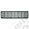 Calandre plastique noir et argent pour Jeep Cherokee XJ