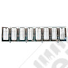 Calandre chromé (8 barres) pour Jeep Grand Cherokee ZJ, ZG 