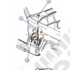 Antenne électrique de radio, Jeep Cherokee XJ