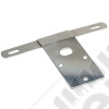 Support de plaque immatriculation arrière Jeep CJ