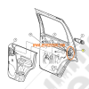 Moteur de centralisation de serrure arrière gauche Jeep Cherokee Liberty KJ