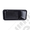 Poignée pour demi-porte encastrée noir côté droit - Jeep Wrangler YJ et TJ - 55176548AB