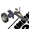 Jerrican de 38L sur porte roue de secours AEV - Jeep Wrangler JK - 10305031AB