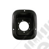 Cadre d'orifice de réservoir noir (trappe) pour Jeep CJ5, CJ7, CJ8