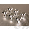 Kit de 6 boutons en aluminium pour tableau de bord pour Jeep CJ