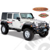 Kit d'élargisseurs d'aile AVANTS BUSHWACKER : 2 éléments pour modèles Wrangler JK et JKU
