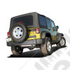 Silencieux BORLA avec tube de sortie moteurs 2.8L CRD, 3.8L V6 et 3.6L V6 - Jeep Wrangler JK - 11754