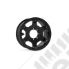 Nomad Wheel – Base – 8x6.5” – Metallic Satin Black