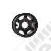 Nomad Off-Road Wheel – Deluxe – 8x6.5” – Metallic Black – Each