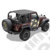 Bikini header version Safari - Couleur : Black Diamond - Jeep Wrangler JK (2 portes) - 52583-35