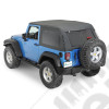 Bâche complète Framless Rampage pour Jeep Wrangler JK (2 portes)