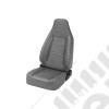 Siège avant Couleur Grise - Jeep CJ, Wrangler YJ, Wrangler TJ - 1602.02 / 13401.09 / 39434-09 / SH45011 / 13402-09