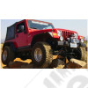 Kit de 4 Elargisseurs d'ailes Plate Bushwacker (largeur: 15.50cm) Jeep Wrangler TJ