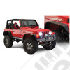 Kit de 4 Elargisseurs d'ailes Plate Bushwacker (largeur: 15.50cm) Jeep Wrangler TJ