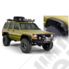 Kit de 4 Elargisseurs d'ailes Bushwacker plate Jeep Cherokee XJ (4 portes)