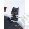 Kit d'attaches capot en aluminium grise Jeep Wrangler JL et Wrangler JL Unlimited