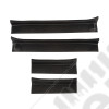 Kit de 4 protections de seuils de portes avant et arrière pour Jeep Wrangler JL Unlimited (4 portes)
