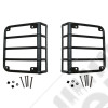 Protections de feux arrière acier noir, Wrangler JK