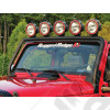 Rampe de lampes portées (jusqu'à 5 phares) couleur noire - Jeep Wrangler JK - 1513.30 / 11232.21 / 11232-21