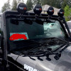 Rabaissement de rampe de phares (en combinaison avec: 1513.30) pour Jeep Wrangler JK