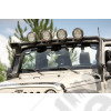 Rampe de lampes portées (jusqu'à 5 phares) couleur noire - Jeep Wrangler JK - 1513.30 / 11232.21 / 11232-21