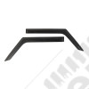 Kit de 2 déflecteurs de vitres (couleur noir mat) pour Jeep Wrangler JL (2 portes)
