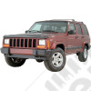 Déflecteur d'air de capot moteur (couleur fumé) pour Jeep Cherokee XJ
