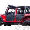 Kit demi portes rigides avant Jeep Wrangler JK (2 ou 4 portes)