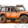 Kit demi portes rigides avant Jeep Wrangler JK (2 ou 4 portes)