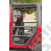 Kit demi portes arrière tubulaire acier (sans kit de sacoches) - Couleur : Black Denim - Jeep Wrangler JK Unlimited