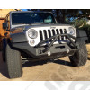 Double barres tubulaire Stinger pour pare chocs avant XHD 2 (partie tubulaire Stinger) (avec OU sans support de treuil), Jeep Wrangler JK