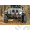 Pare chocs avant acier HD Series Rugged Ridge avec porte treuil pour Jeep Wrangler JK