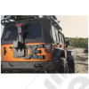 Support de roue de secours renforcé pour pneu jusqu'à 37" pour Jeep Wrangler JK