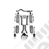 JK 4dr 3” Suspension System w/ 4 Sport Control Arms – No Shocks