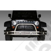 Pare chocs avant tubulaire acier / inox Jeep Wrangler JK