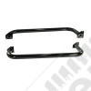 Kit marchepieds tubulaire noir avec plateau anti-dérapant pour Jeep Wrangler YJ et TJ - B8625 / 8625B / 11591.03 / RT26015 / RT26016 / 11590.04 / 11590.03 / 11504.04 / 35600